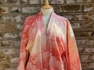 Pink & White Haori  Kimono