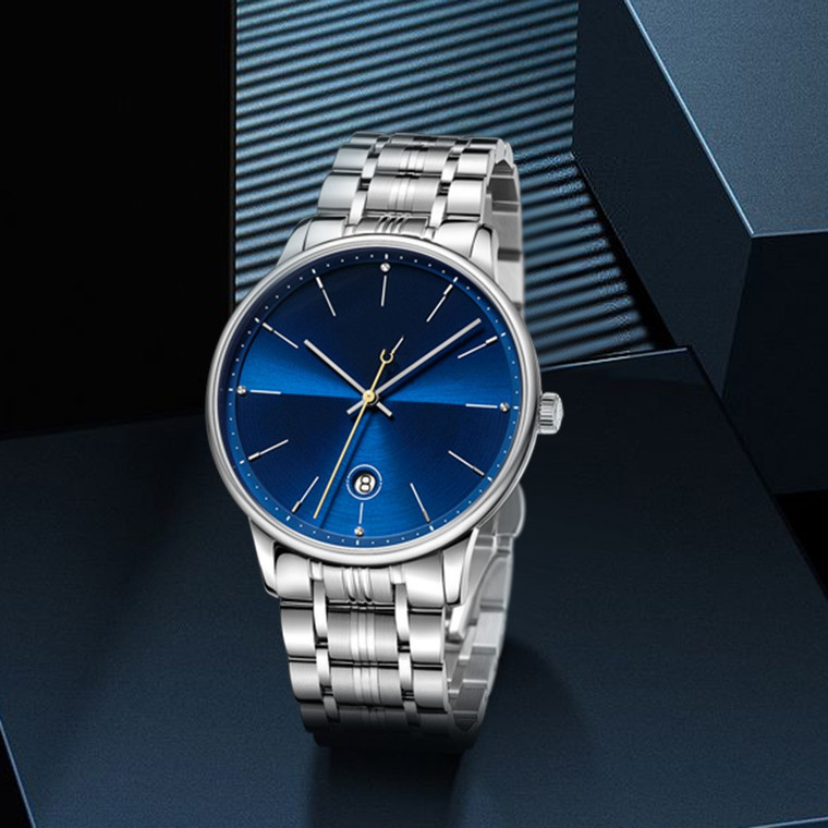 Men's With Hollow Movement And Waterproof Luminous Mechanical Watch Q119-CJJX1738938