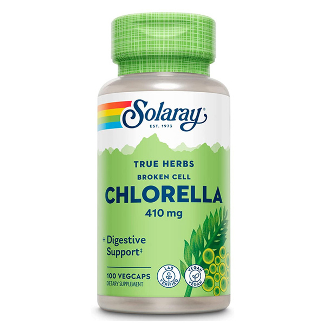 Chlorella (Broken Cell) 100 Caps (410 mg)