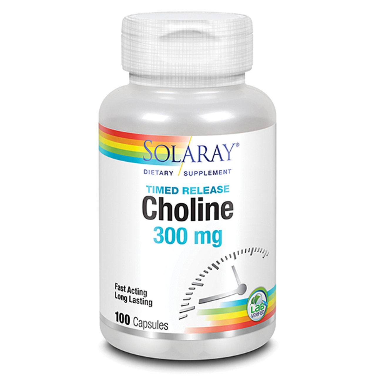 Choline (Timed Release) 100 Caps (300 mg)