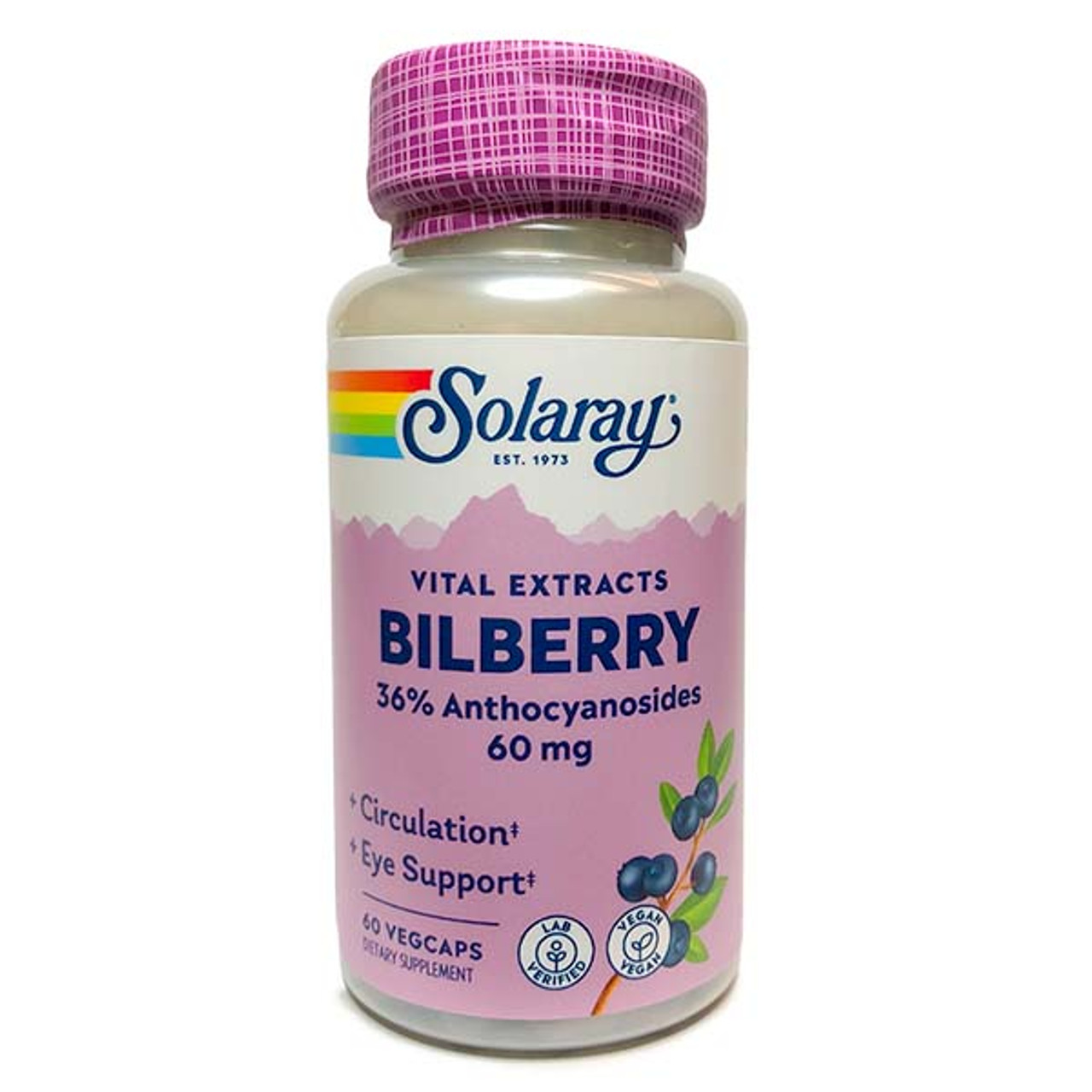 Bilberry Extract 60 Caps (60 mg)