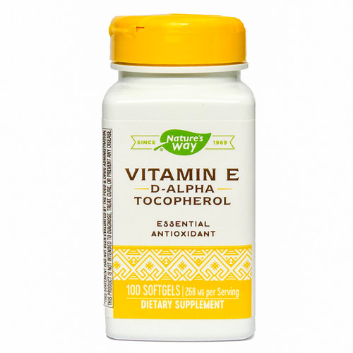 Vitamin E 100 Softgels 268 mg  (400 iu)
