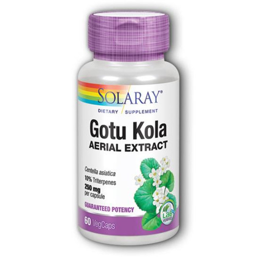 Gotu Kola (Centella Asiatica) 60 Caps (250 mg)