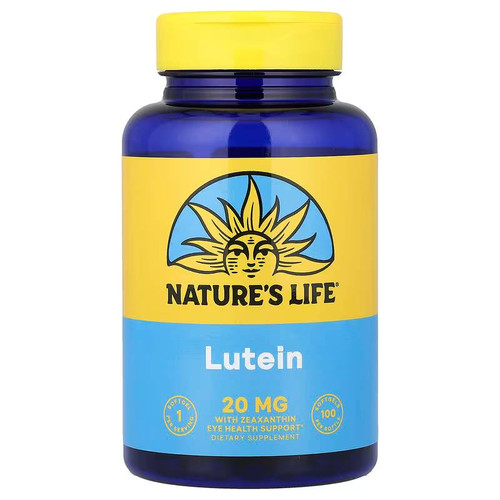 Lutein 20 mg 100 softgels