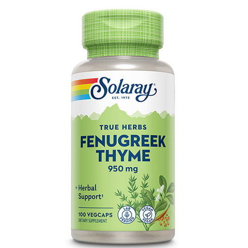 Fenugreek Thyme 100 Caps (475 mg) (950 Per serving)