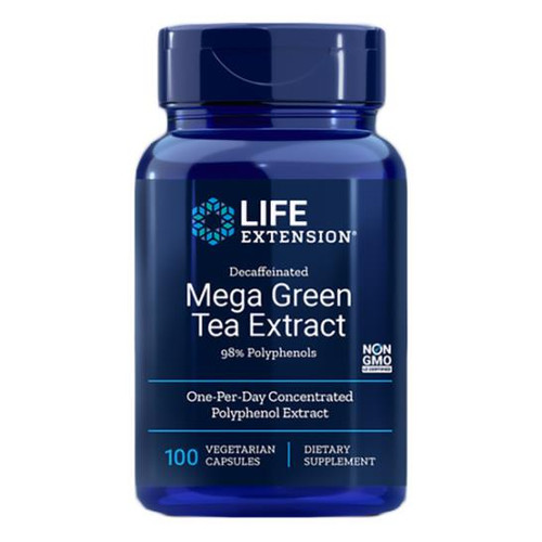 Decaffeinated Mega Green Tea Extract 100 VCaps