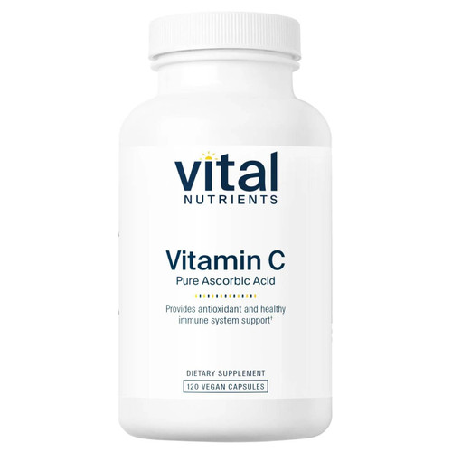 Vitamin C  Pure ascorbic acid 120 VCaps 1000mg