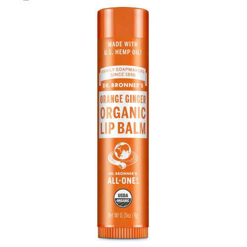 Organic Lip Balm Orange Ginger