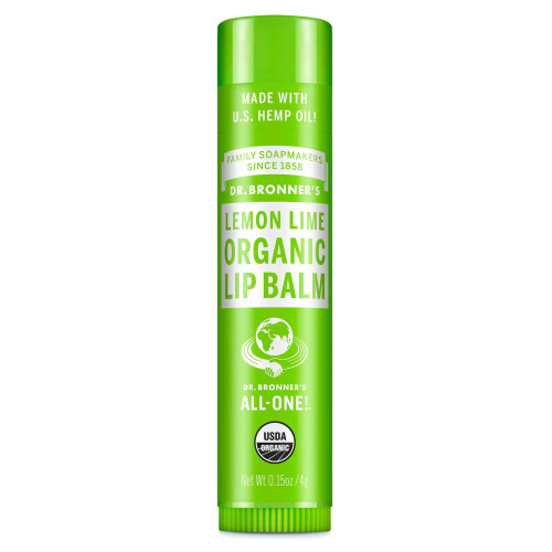 Organic Lip Balm Lemon Lime (12/box)