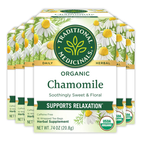 Trad Chamomile - Organic Tea 16 bags (6/box)