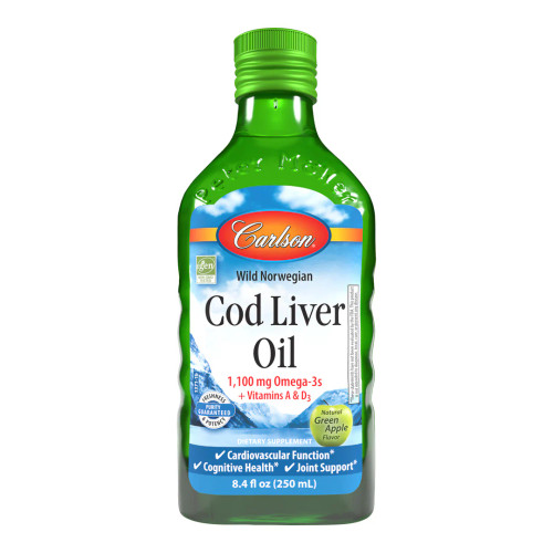 Cod Liver Oil (Green Apple) * 8.4 oz 250 ml