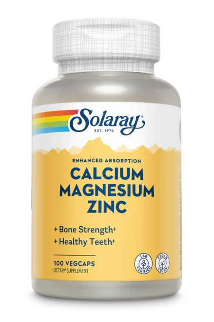 Calcium Magnesium Zinc 100 vegcaps