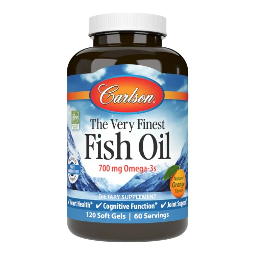Finest Fish Oil (Orange) 120 SG (1 g/SG)