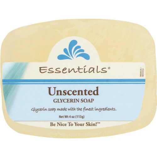 Clearly Natural Glyc. Unscented Soap Bar 4.oz