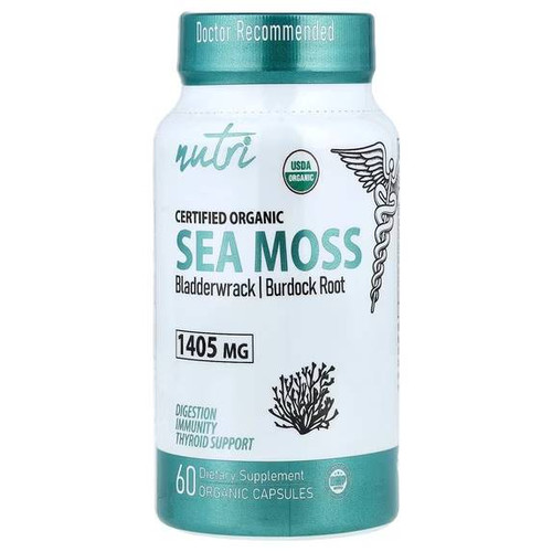 Organic Sea Moss 1405 mg 60 caps