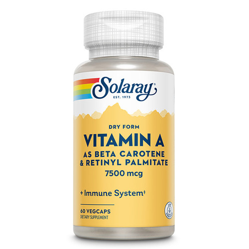 Vitamin A Dry Form 60 VCaps (7,500 mcg)