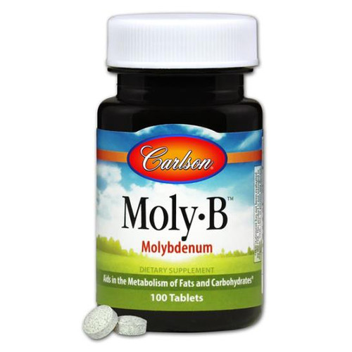 Moly-B Molybdenum 100 tabs (500 mcg) (Glycinate)