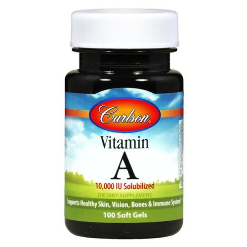 Vitamin A Solubilized 100 SoftGel (10,000 IU/3000 mcg)