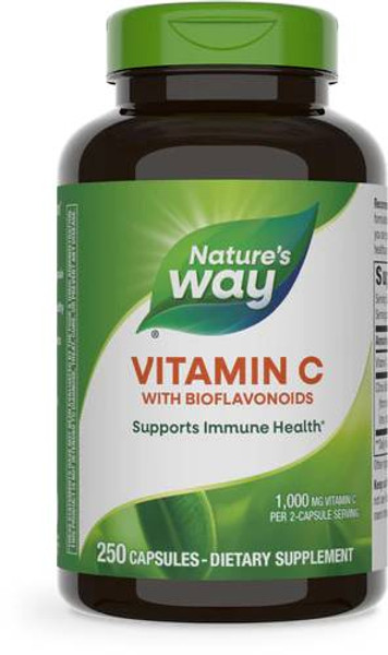 Vitamin C w/ Bioflavonoids 250 Caps (500 mg) Vitamin C w/ Bioflavonoids 250 Caps (500 mg)