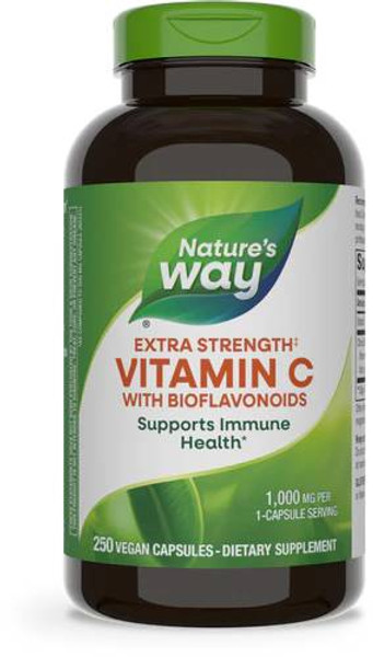 Vitamin C w/ Bioflavonoids 250 Vegan Caps (1,000 mg) Vitamin C w/ Bioflavonoids 250 Vegan Caps (1,000 mg)
