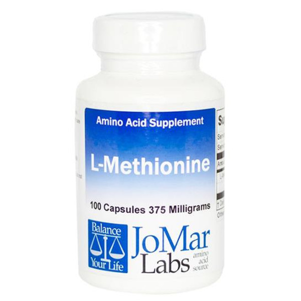 L-Methionine 100 Caps (375 mg)