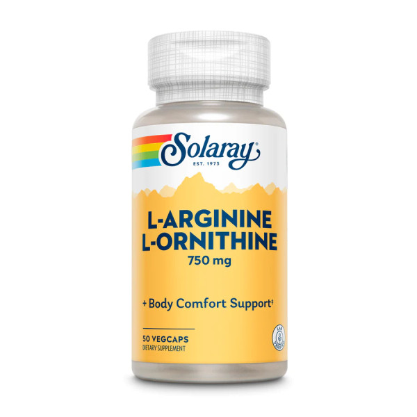 Arginine + Ornithine 50 VCaps (750 mg)