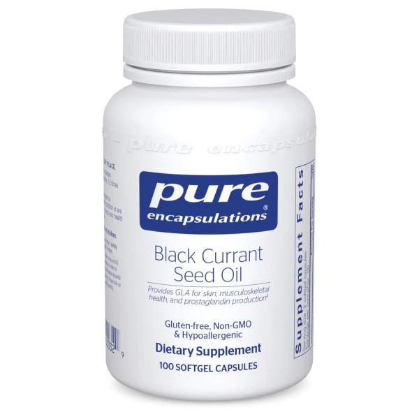 Black Currant Seed Oil 100 Softgels