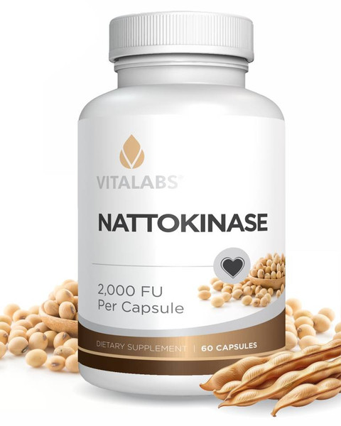 Nattokinase 100mg 60 vcap (2000 fu)