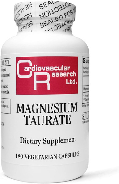Magnesium Taurate 180 VCaps (125 mg)