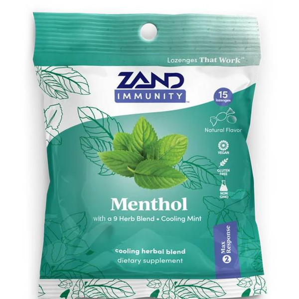 Zand  Menthol 15 Herbal Lozenges