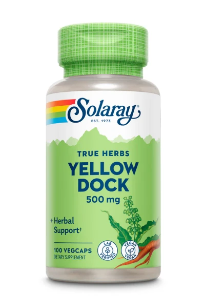 Yellow Dock Root 100 VCaps (500 mg)