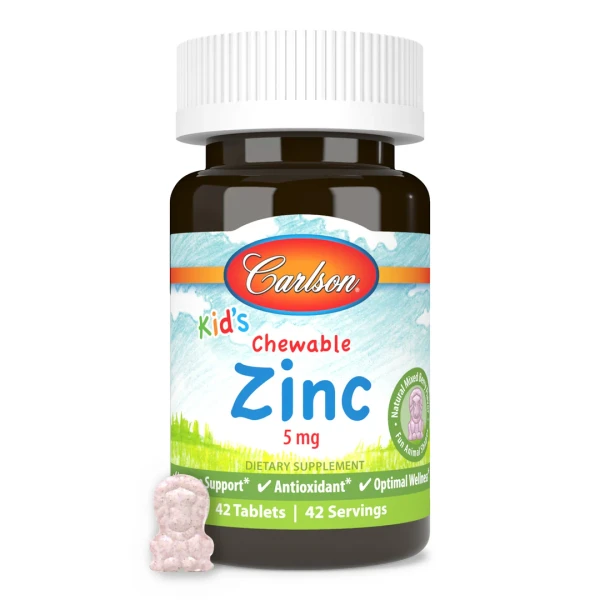 Kid's Chewable Zinc 5 mg 42 tabs