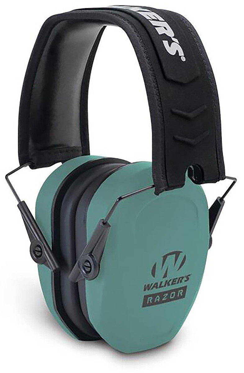 Walker's Razor Slim Passive Muff Teal view 2