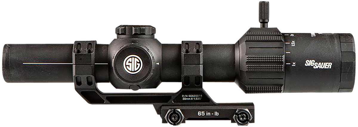 Sig Sauer Tango-MSR LPVO 1-6x24mm MOA SFP Riflescope Black