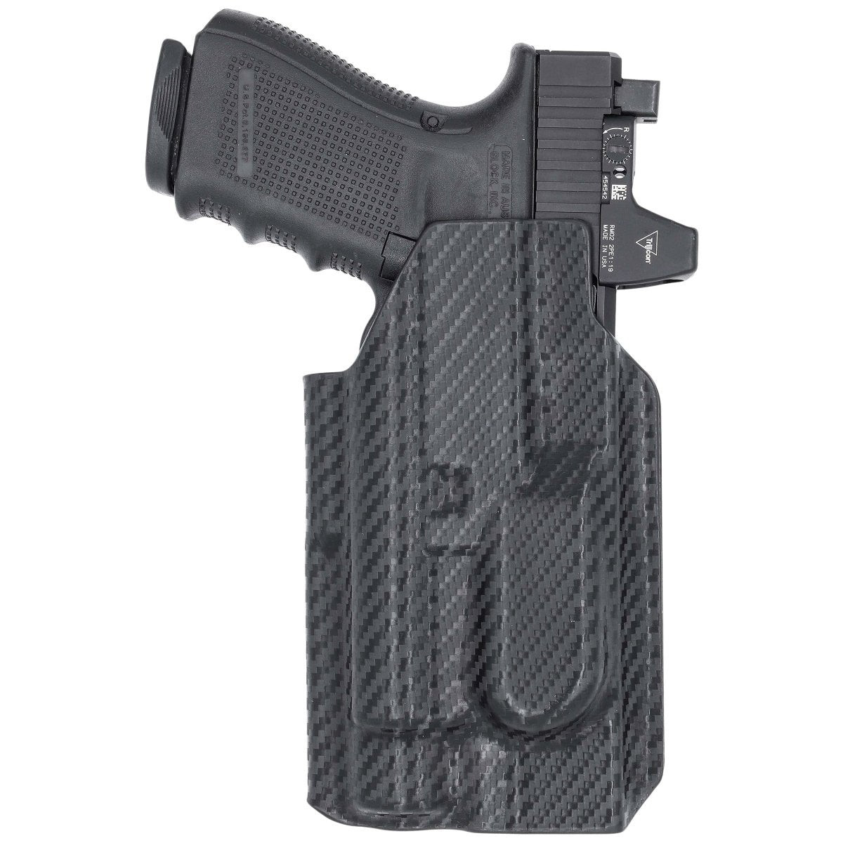 Rounded TLR-1 IWB Holster Carbon Fiber view 2