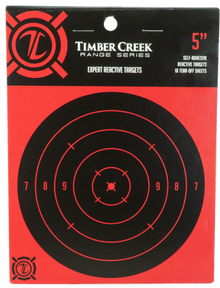 Timber Creek Expert Reactive Targets 5" 10 Pack Red
