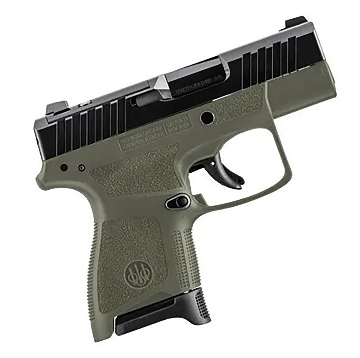 Beretta APX A1 9mm 3" OD Green/Black view 2