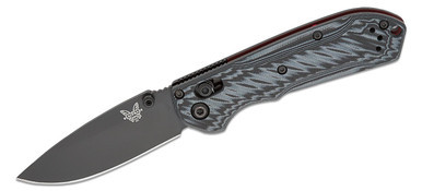 Benchmade Mini Freek 3" Drop Point Plain Black & Gray