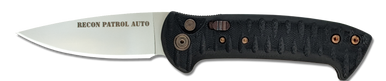 Knives of Alaska Recon Patrol Auto 3" Black