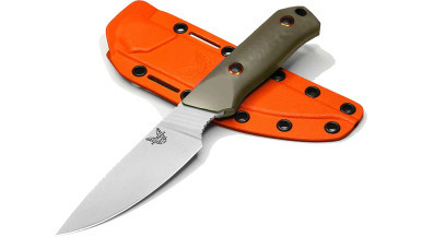 Benchmade Raghorn 4" Fixed Drop Point Plain OD Green