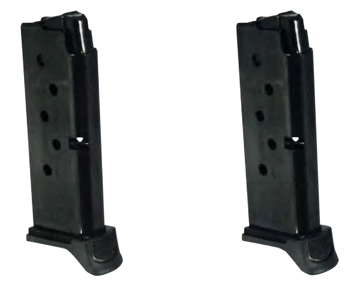 Ruger LCP II 380 ACP 6 Round Magazine 2 Pack Black view 2
