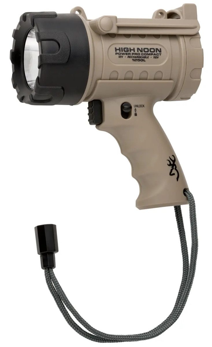 Browning High Noon Power Pro Compact LED Spotlight Tan