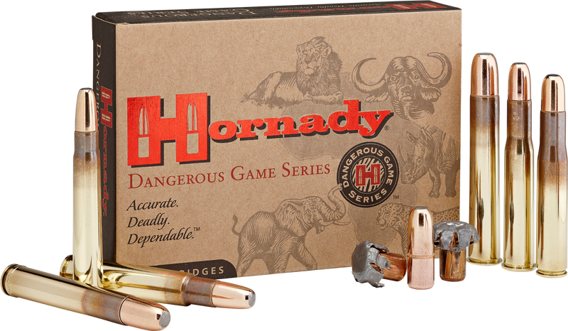 Hornady Dangerous Game 375 H&H Mag 300 Grain DGX Bonded