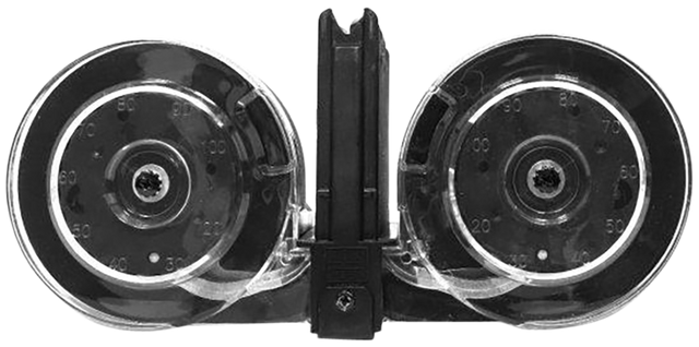 KCI AR-15 Drum Magazine 5.56 NATO 100 Rounds