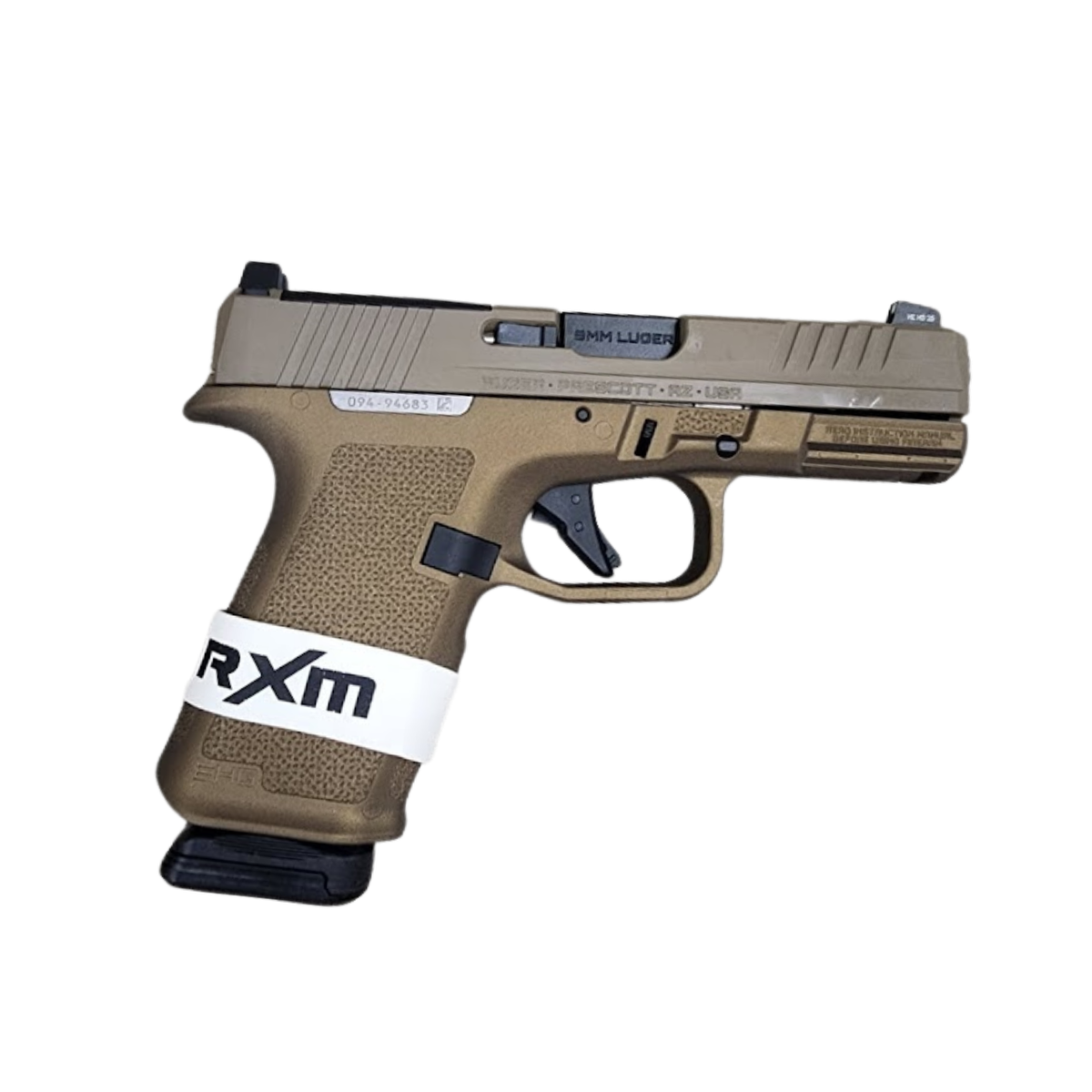 Ruger RXM 9mm 4" FDE