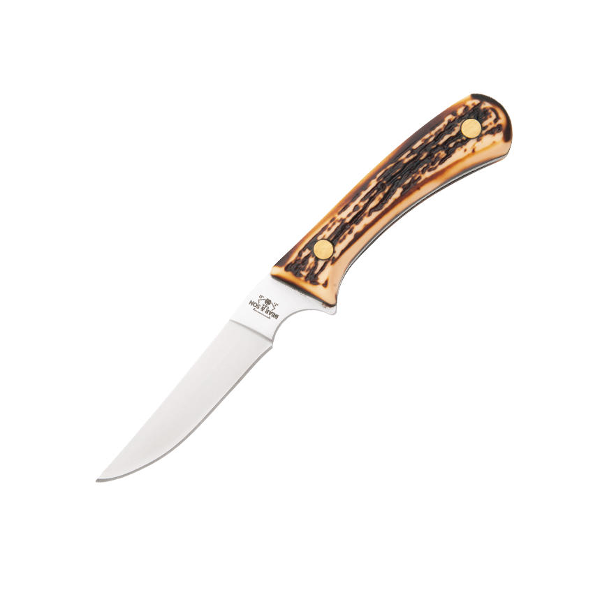 Bear and Son Bird & Trout Stag Fixed Steel 4" 751