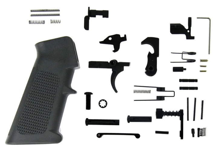 One Horse AR-15 Complete Lower Parts Kit Black