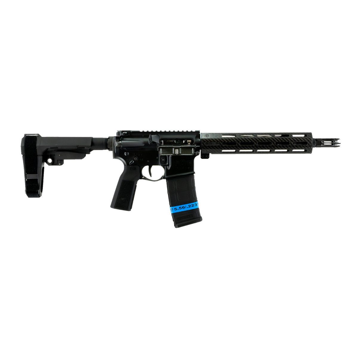 Faxon Firearms ION Ultralight 10.5" 5.56 AR15 Pistol 5.56 NATO 10.5" Black