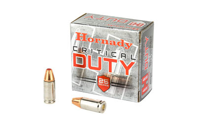Hornady Critical Duty 9mm +P 124 Grain FlexLock Duty