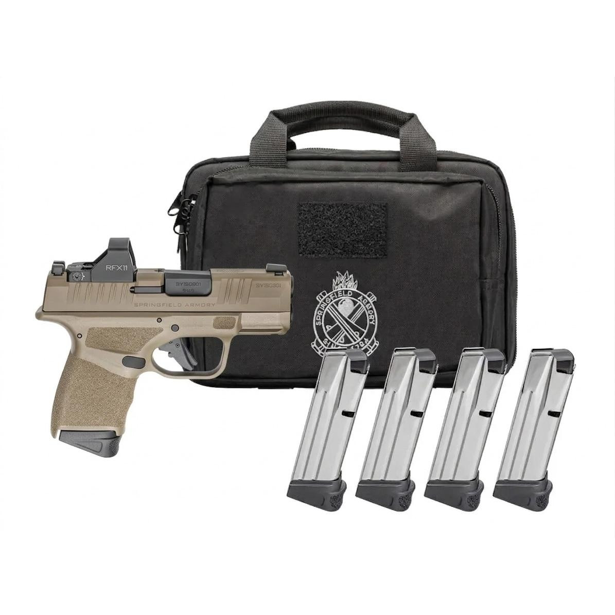 Springfield Armory Hellcat Micro-Compact OSP Gear Pac 9mm 3" FDE